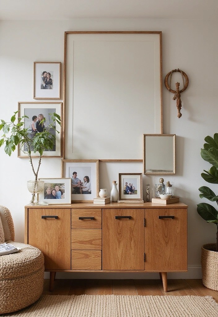 25 Cozy Living Room Ideas That'll Make You Never Want to Leave Home! - 15. Display Family Mementos