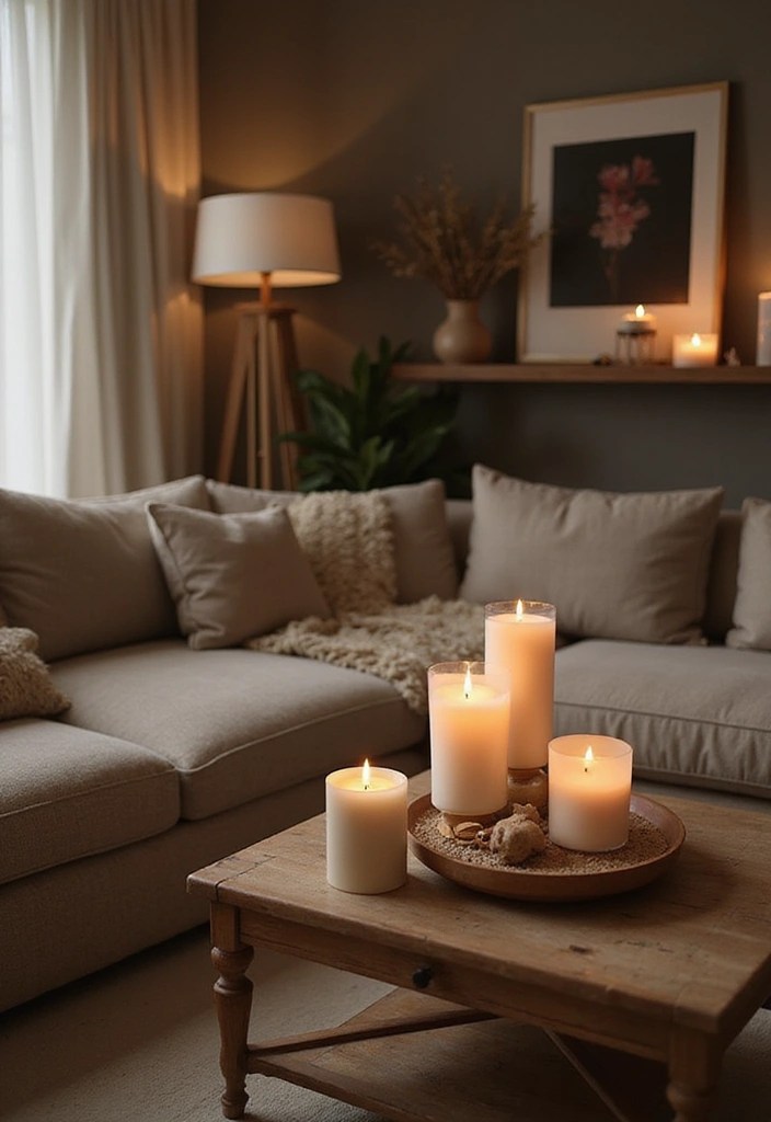 25 Cozy Living Room Ideas That'll Make You Never Want to Leave Home! - 21. Create a Cozy Atmosphere with Scent